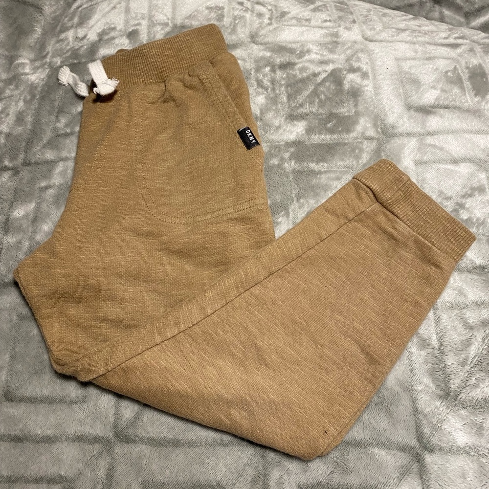Kids Nude Sweatpants From DKNY. Size 5 100% Cotton